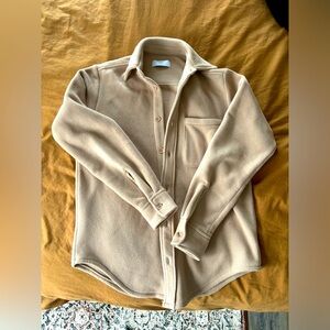 TNA fleece shirt from aritzia
